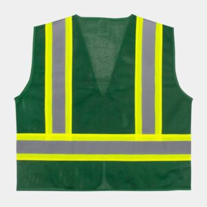 Alternative view of Safety Vest With Zipper, Class 1