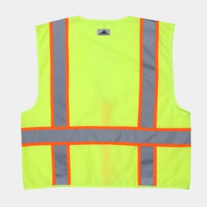 Alternative view of Premium Solid Surveyor Safety Vest With Zipper